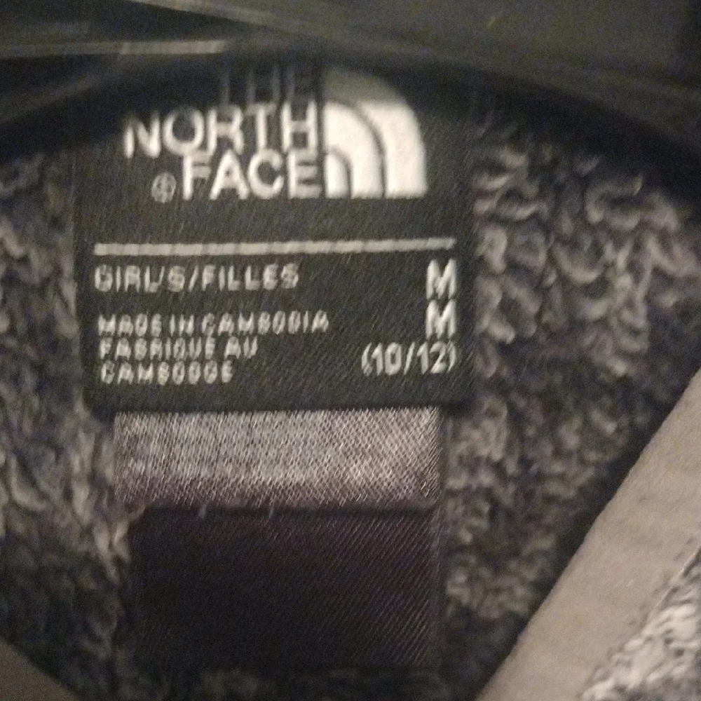 The North Face Gray Diamond Pattern Jacket